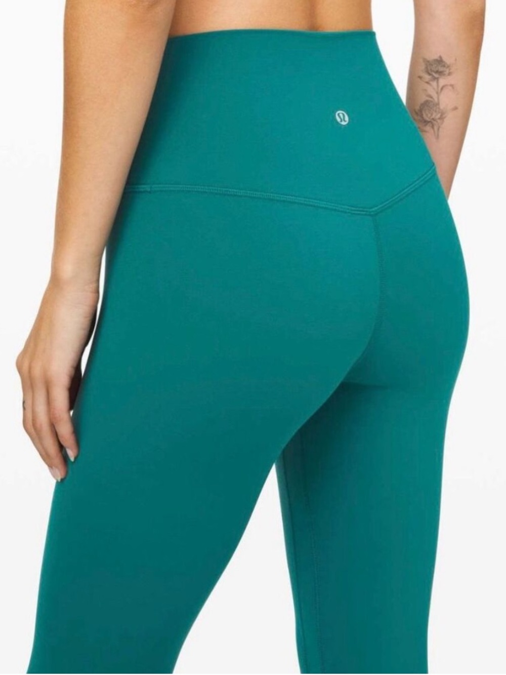 lululemon 💎 Align High Rise Leggings Laguna Teal Sz 10 EUC